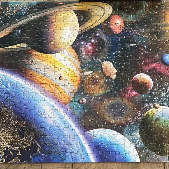 Vibrant Solar System Puzzle 🧩 🌎 🌞 & Poster - Picture 4 of 17